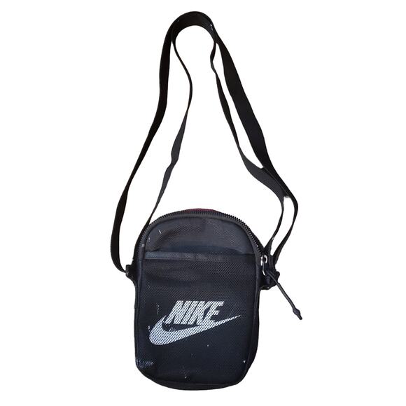 Nike Heritage Mini Cross Bag Saddlebag Small item Pouch Body Bag BA5871-010 - Picture 1 of 13